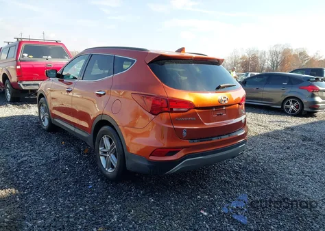 2018 Hyundai Santa Fe Sport 2.4L from USA, damaged, VIN 5XYZUDLB4JG521878